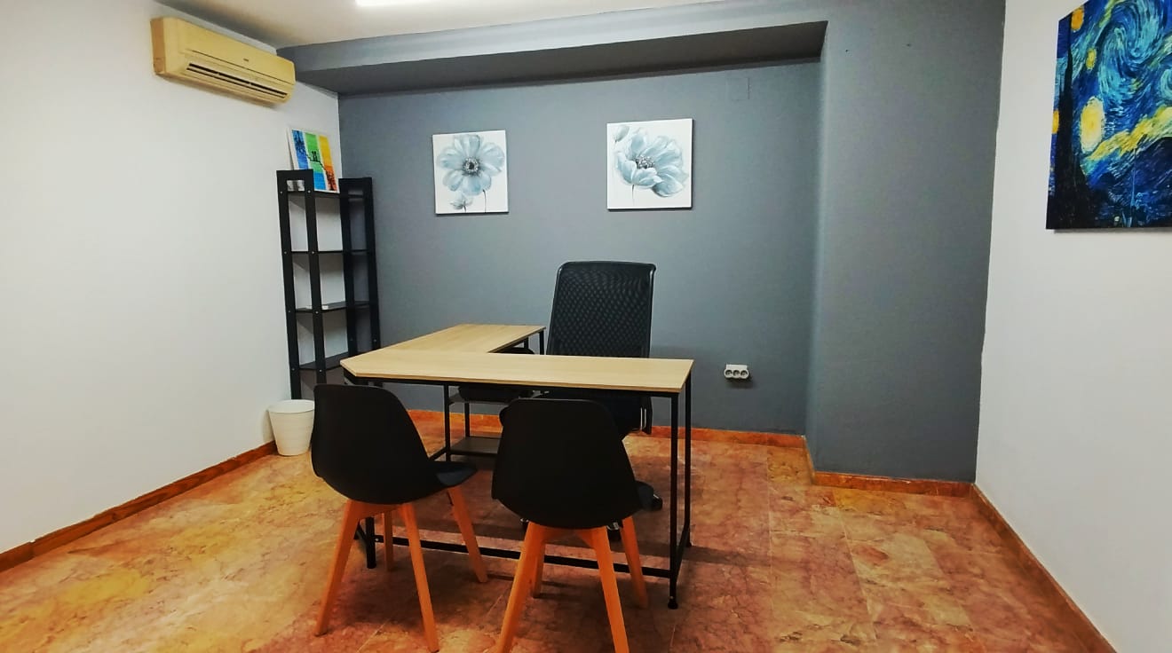 Espacio de trabajo privado diseñado para profesionales
